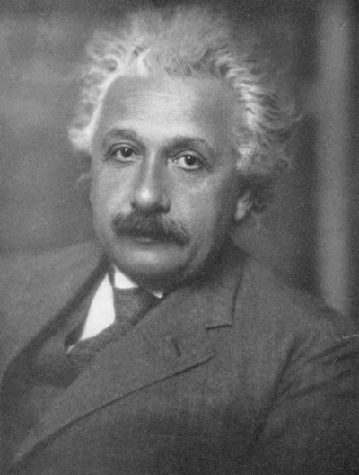Albert Einstein, tysk-schweizisk-amerikansk matematiker och fysiker av Unbekannt