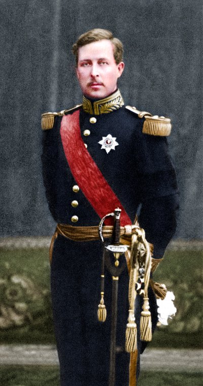 Albert I 1875-1934, kung av belgarna från 1909, i militäruniform av Unbekannt