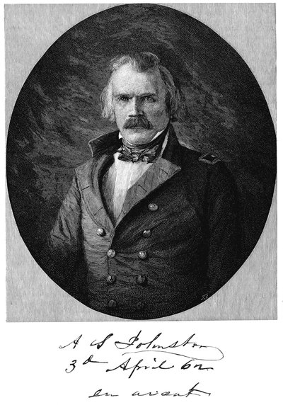 Albert Sidney Johnston, amerikansk soldat av Unbekannt
