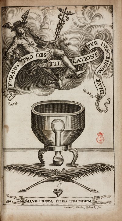 Alchemy & Early Chemistry En alkemisk destillationsugn av Unbekannt