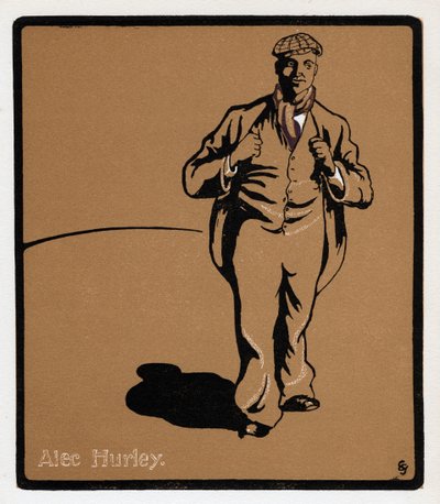 Alec Hurley 1871-1913, music hall-stjärna, sent 1800-tal av Unbekannt