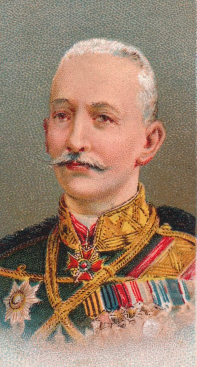 Aleksei Alekseevich Brusilov 1853-1926 rysk general, 1917 av Unbekannt