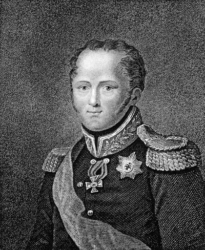 Alexander I, Rysslands tsar, 1817 av Unbekannt