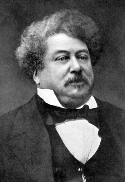Alexandre Dumas, fransk författare från 1800-talet, 1902 av Unbekannt