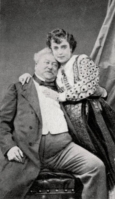 Alexandre Dumas, den äldre, fransk romanförfattare och dramatiker, c1865 av Unbekannt