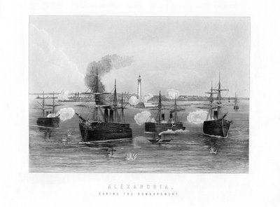 Alexandria, Under bombardementet, 1882, 1800-talet av Unbekannt
