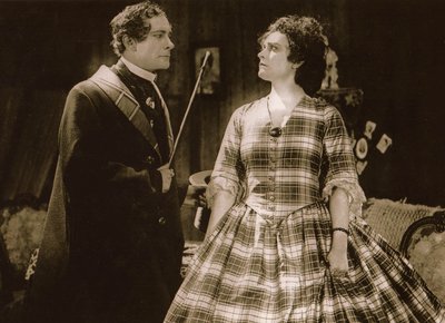 Alfred Abel och Paola Negri i "The Flame" av Unbekannt