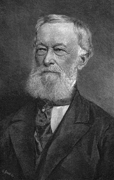 Alfred Krupp, tysk industriman och vapentillverkare, 1886 av Unbekannt