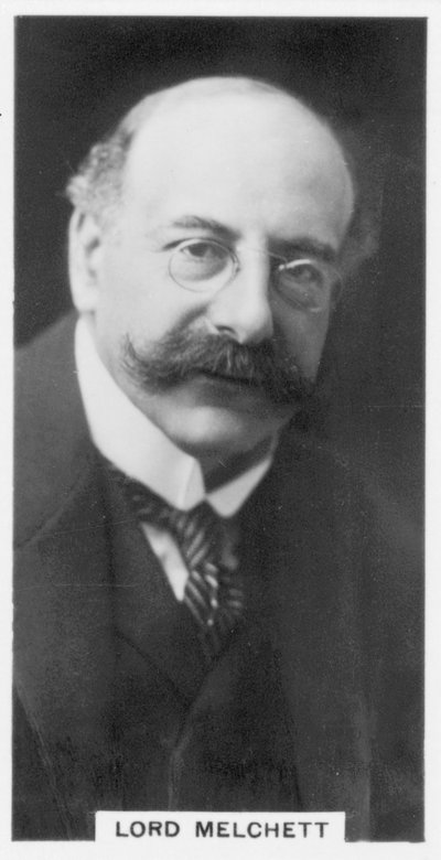 Alfred Moritz Mond, 1:e baron Melchett, brittisk industriman, c1926 av Unbekannt