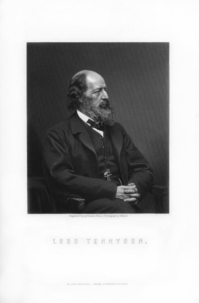 Alfred Tennyson, 1:e baron Tennyson, poetpristagare i Storbritannien, 1899 av Unbekannt