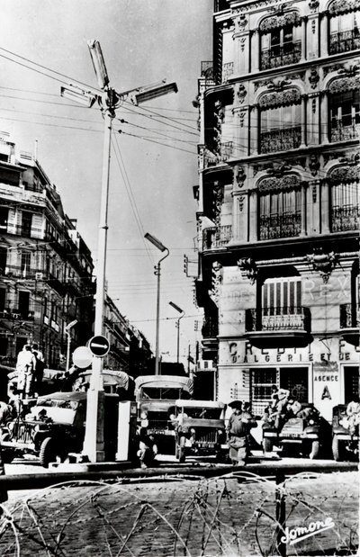 Algeriska frihetskriget, januari 1960. av Unbekannt