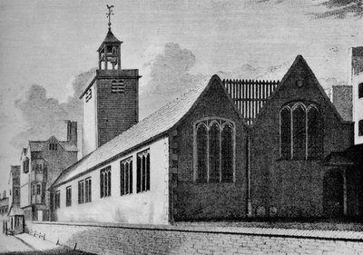 All Hallows Church, London Wall, City of London, c1901 1906 av Unbekannt
