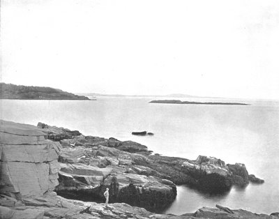 Längs kusten, Bar Harbor, Maine, USA, c1900. av Unbekannt