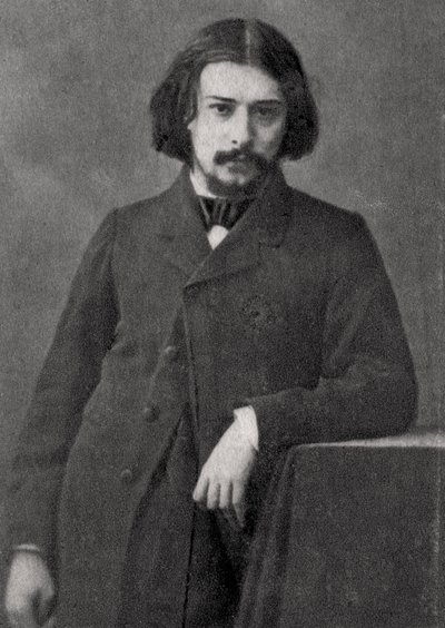 Alphonse Daudet, fransk författare, 1869 av Unbekannt