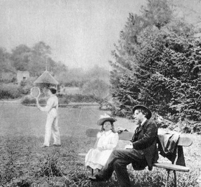 Alphonse Daudet, fransk författare, 1890 av Unbekannt