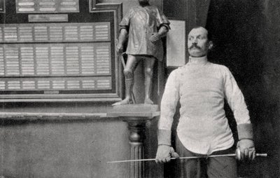 Alphonse Kirchoffer, fransk fäktare, 1904 av Unbekannt