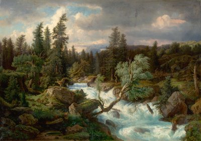 Alpin Bystrina av Unbekannt