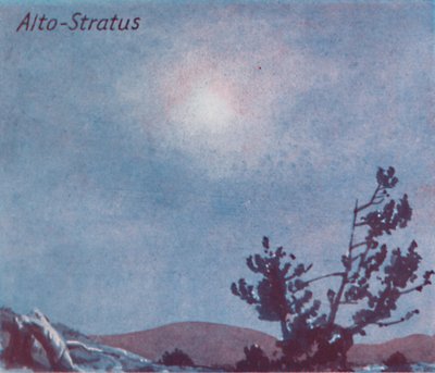 Alto-Stratus - ett dussin av de viktigaste molnformerna på himlen, 1935 av Unbekannt
