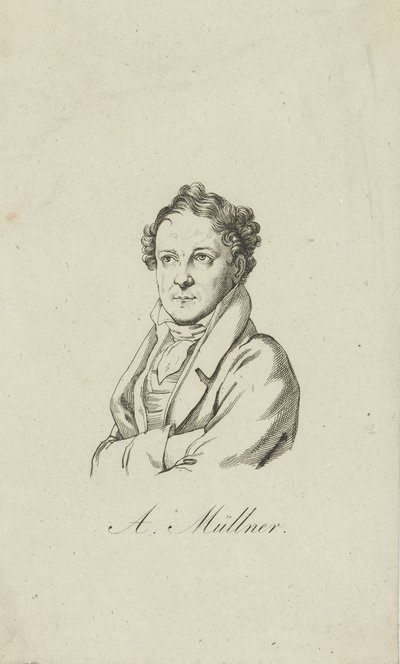 Amandus Gottfried Adolf Muellner 1774-1829, 1810-1820. av Unbekannt