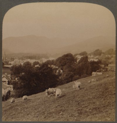 Ambleside, i den vackra Valley of the Rothay, Lake District, England, 1903. av Unbekannt