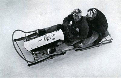 Amerikanskt tvåmansboblag, tyska olympiska vinterspelen, 1936 av Unbekannt