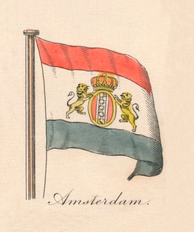 Amsterdam, 1838 av Unbekannt