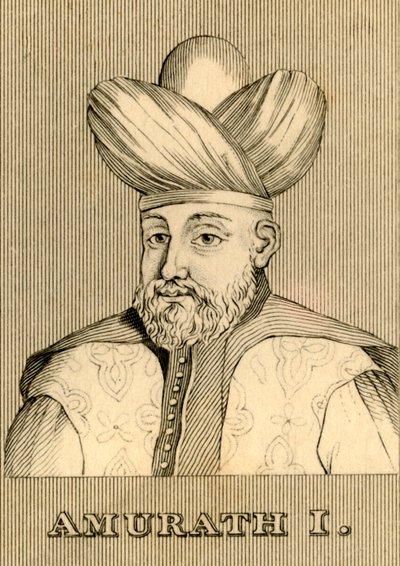 Amurath I, 1319-1389, 1830. av Unbekannt