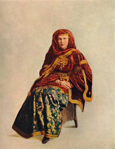 En armenisk kvinna i Kaukasus, 1912 av Unbekannt