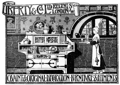 En annons för Liberty and Co Ltd, 1898 av Unbekannt