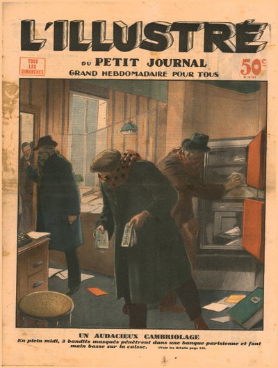 Ett djärvt inbrott, 1932. av Unbekannt