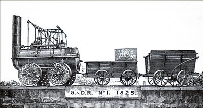 Ett motorlok som jag byggde av George Stephenson av Unbekannt