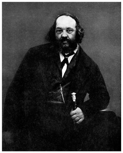 Anarkism: Mikhail Bakunin, rysk anarkist, 1800-talet 1956 av Unbekannt