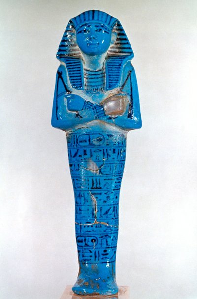 Forntida egyptisk begravningsfigur, 1200-1100-talet f.Kr av Unbekannt