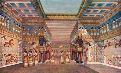 Forntida civilisation: i en assyrisk kungs palats, 1907 av Unbekannt