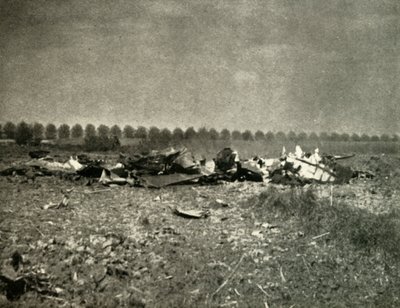 Och efteråt: The End of a Heinkel in a French Field, 1939-1940, 1941. av Unbekannt