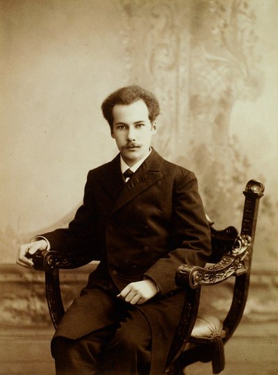 Andrei Bely, rysk romanförfattare och poet, 1904 av Unbekannt