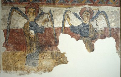 Änglar från Santa Maria de Taüll av Unbekannt