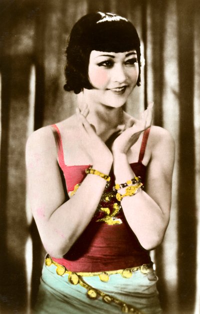 Anna May Wong 1905-1961, kinesisk-amerikansk skådespelerska, 1900-talet av Unbekannt