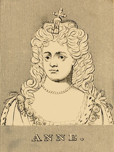 Anne, 1665-1714, 1830. av Unbekannt
