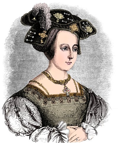 Anne Boleyn c1504-1536, andra fru till Henry VIII av England, c1880 av Unbekannt