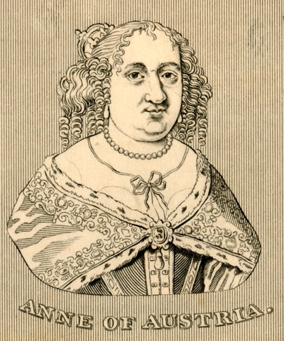 Anne av Österrike, 1601-1666, 1830. av Unbekannt