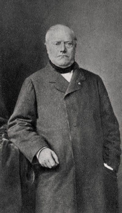 Antoine-Louis Barye, fransk skulptör, 1862 av Unbekannt