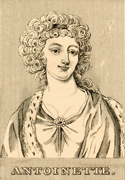 Antoinette, 1755-1793, 1830. av Unbekannt