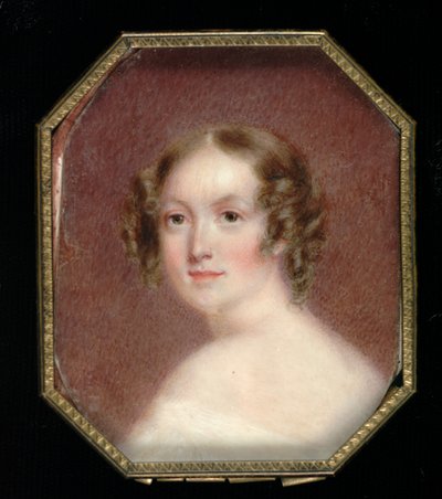 Antoinette Bates, ca. 1837. av Unbekannt