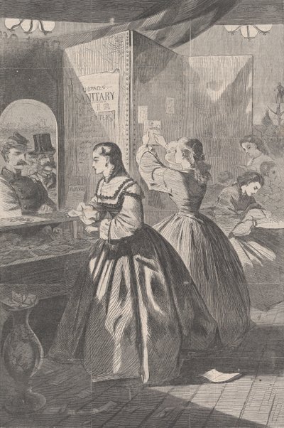 Any Thing for Me, if you Please Post-kontoret för Brooklyn Fair in Aid of the S..., 5 mars 1864. av Unbekannt