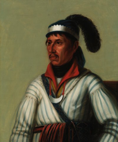 Apauly-Tustennuggee, 1825. av Unbekannt