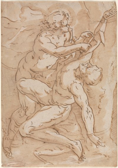 Apollo Flaying Marsyas, 1500-talet. av Unbekannt