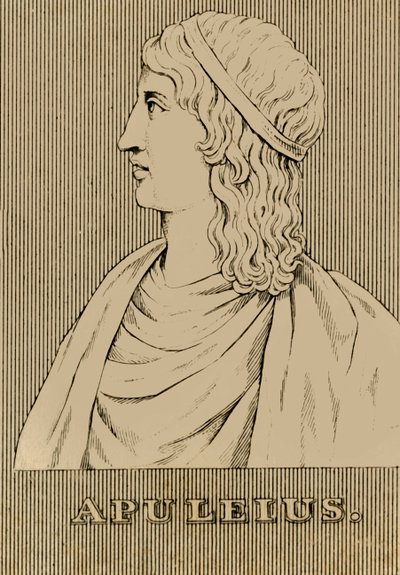 Apuleius, c124-170 e.Kr., 1830 av Unbekannt