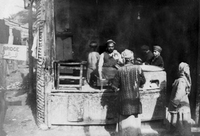 Arabisk kock, Aleppo Road, Bagdad, Irak, 1917-1919 av Unbekannt