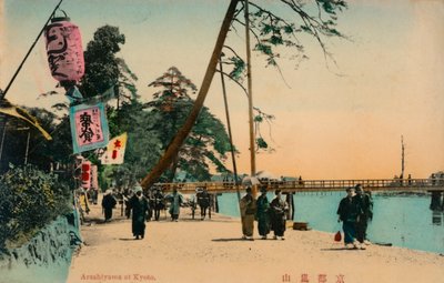 Arashiyama vid I och c1900 av Unbekannt